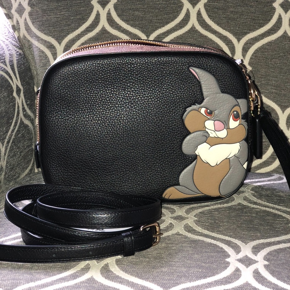 NWT Coach Disney “Bambi” Thumper Camera Bag - Picture 2 of 11